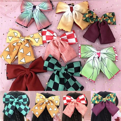 animated hair bow|anime ribbon girl.